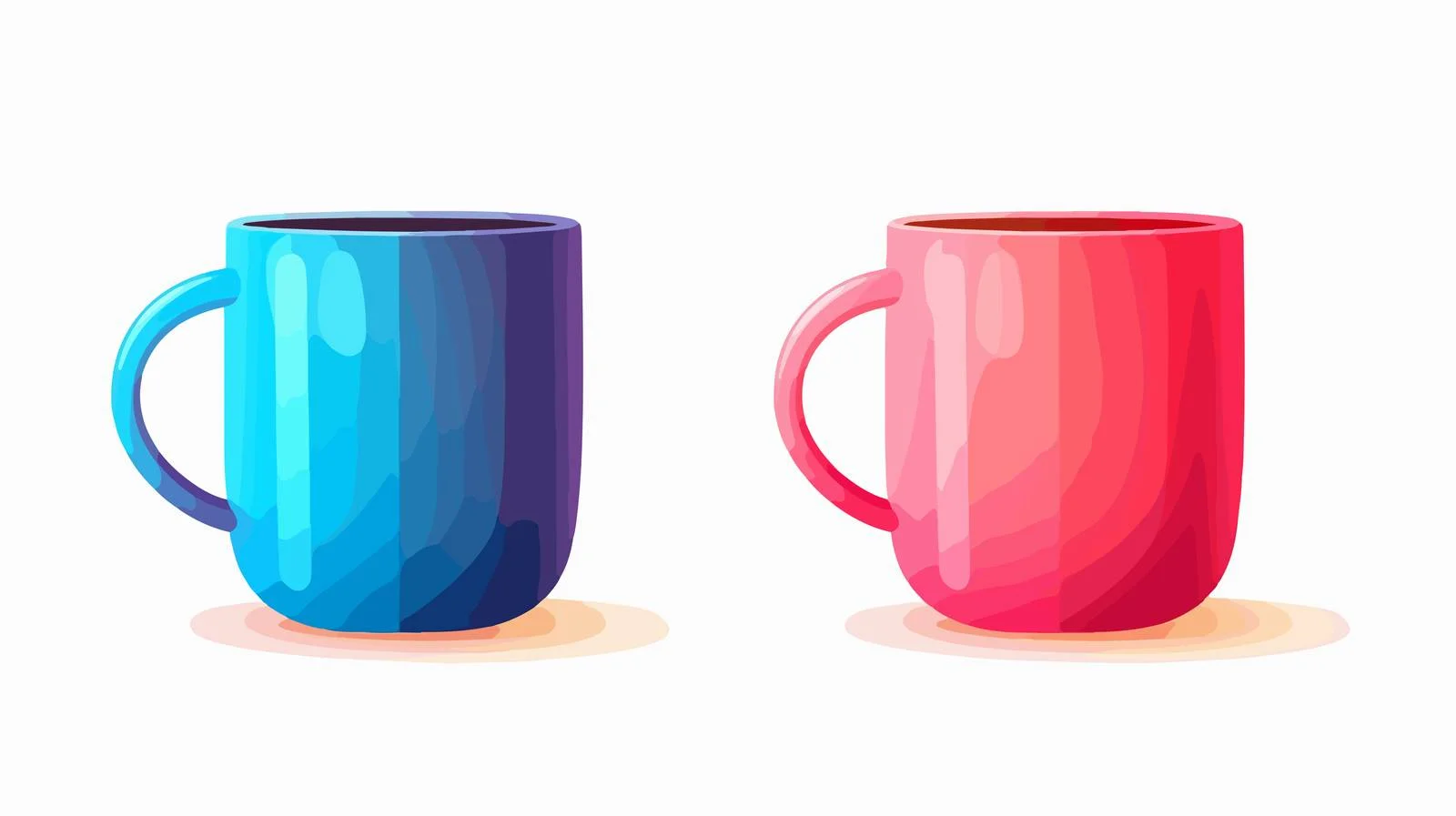 Coffee Mug Vector Menu Illustration — free download from Dotvec