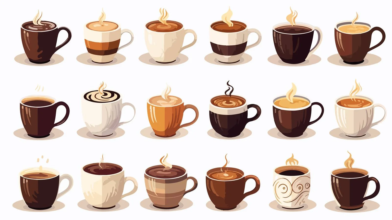 Coffee Mug Vector Menu Design — free download from Dotvec