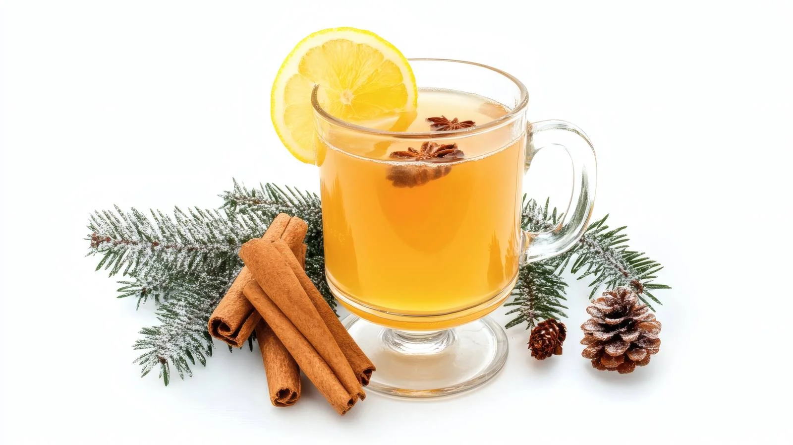 Warm Hot Toddy Beverage Christmas White Background — free download from Dotvec