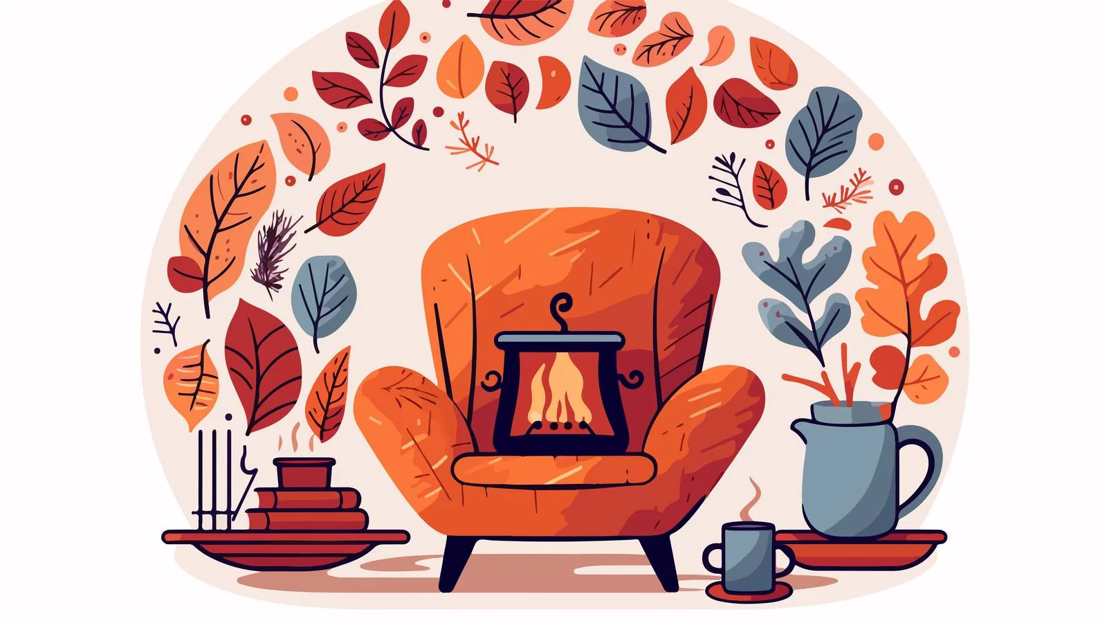 Cozy Hygge Setting — free download from Dotvec