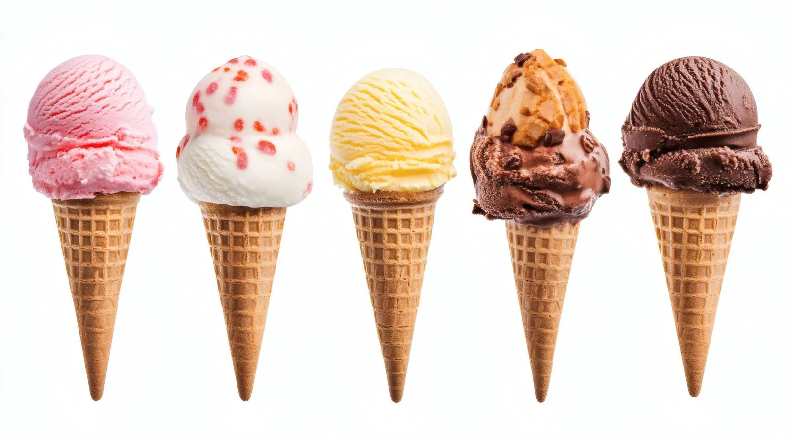 Elegant Ice Cream Set on White Background — free download from Dotvec