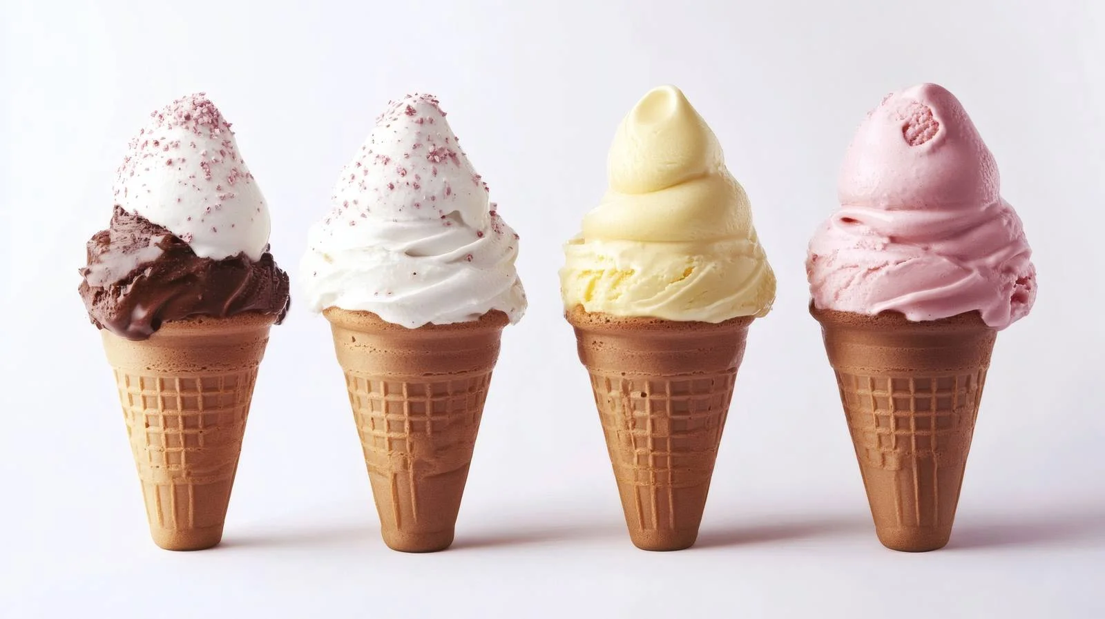 Deluxe Ice Cream Set on White Background — free download from Dotvec