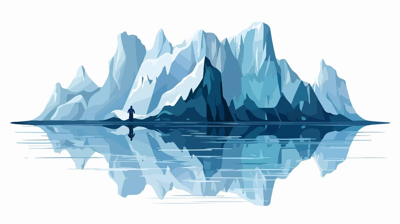 The Subconscious Iceberg – free unconscious image from Dotvec