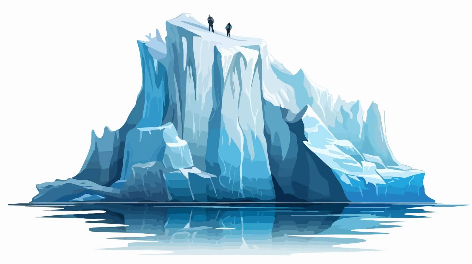 Exploring Subconscious Through Iceberg Stock Vector — free download from Dotvec
