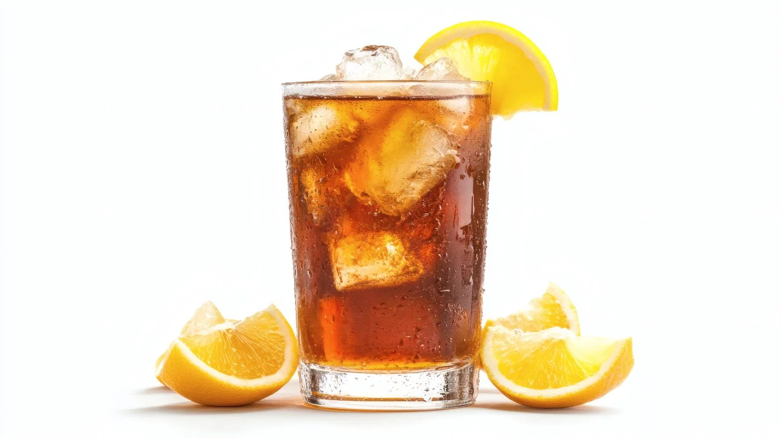 Chilled Tea on White Background — free download from Dotvec