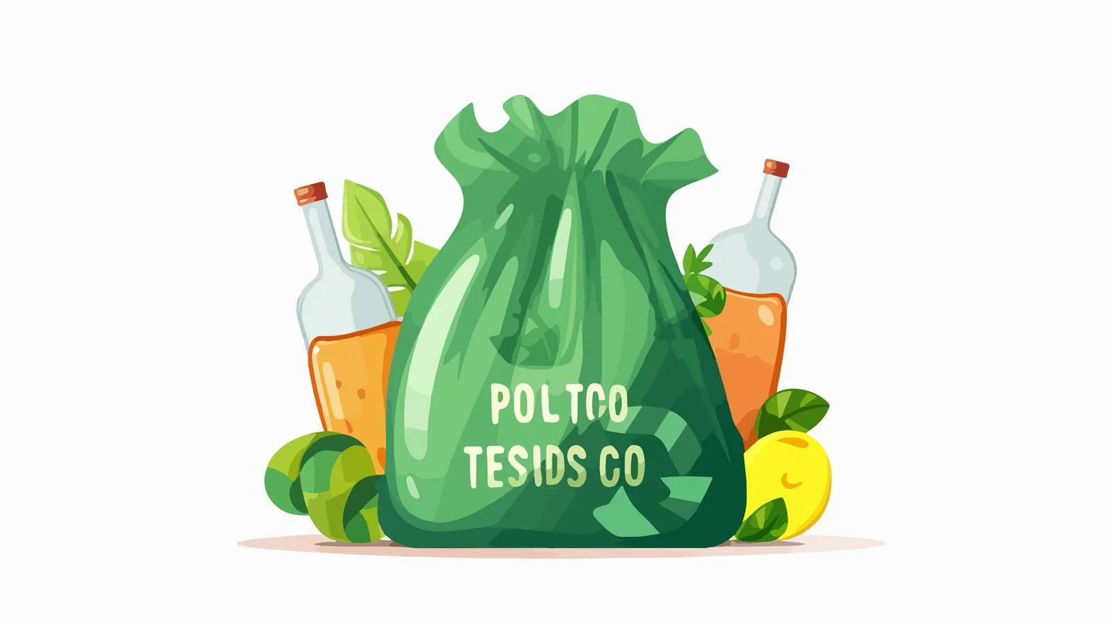 Reduce Pollution: Say No to Plastic — free download from Dotvec