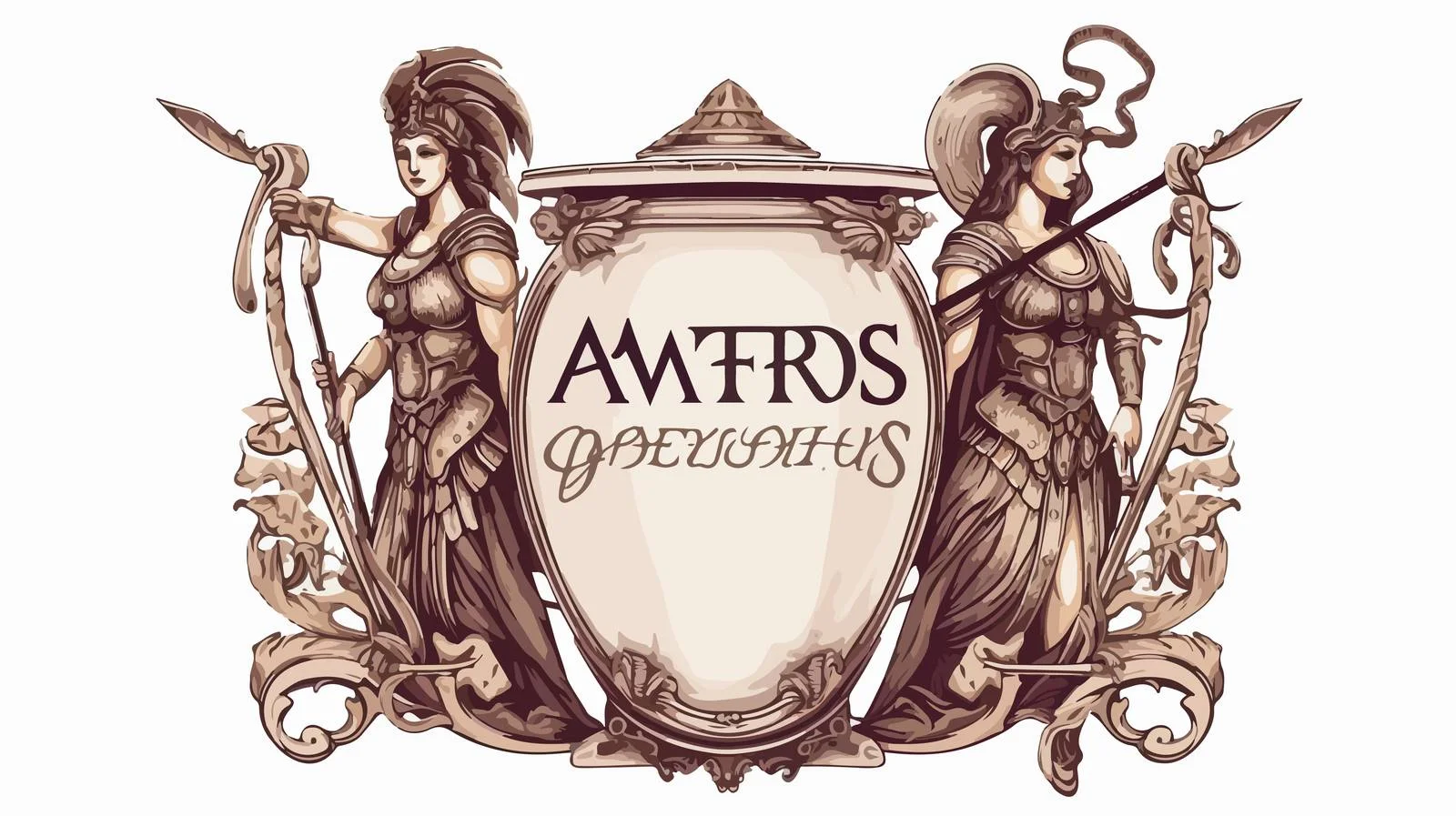 Ancient Hero Vase Bottom Image — free download from Dotvec