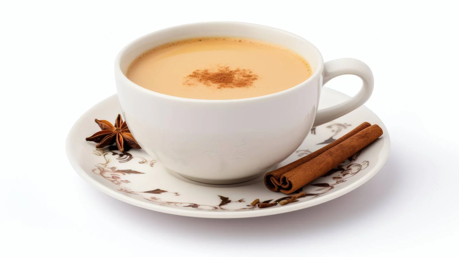 Traditional Indian Masala Tea on White — free download from Dotvec