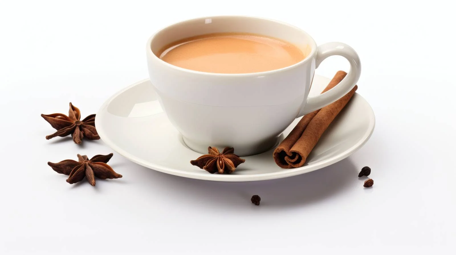Authentic Indian Masala Chai White Background — free download from Dotvec