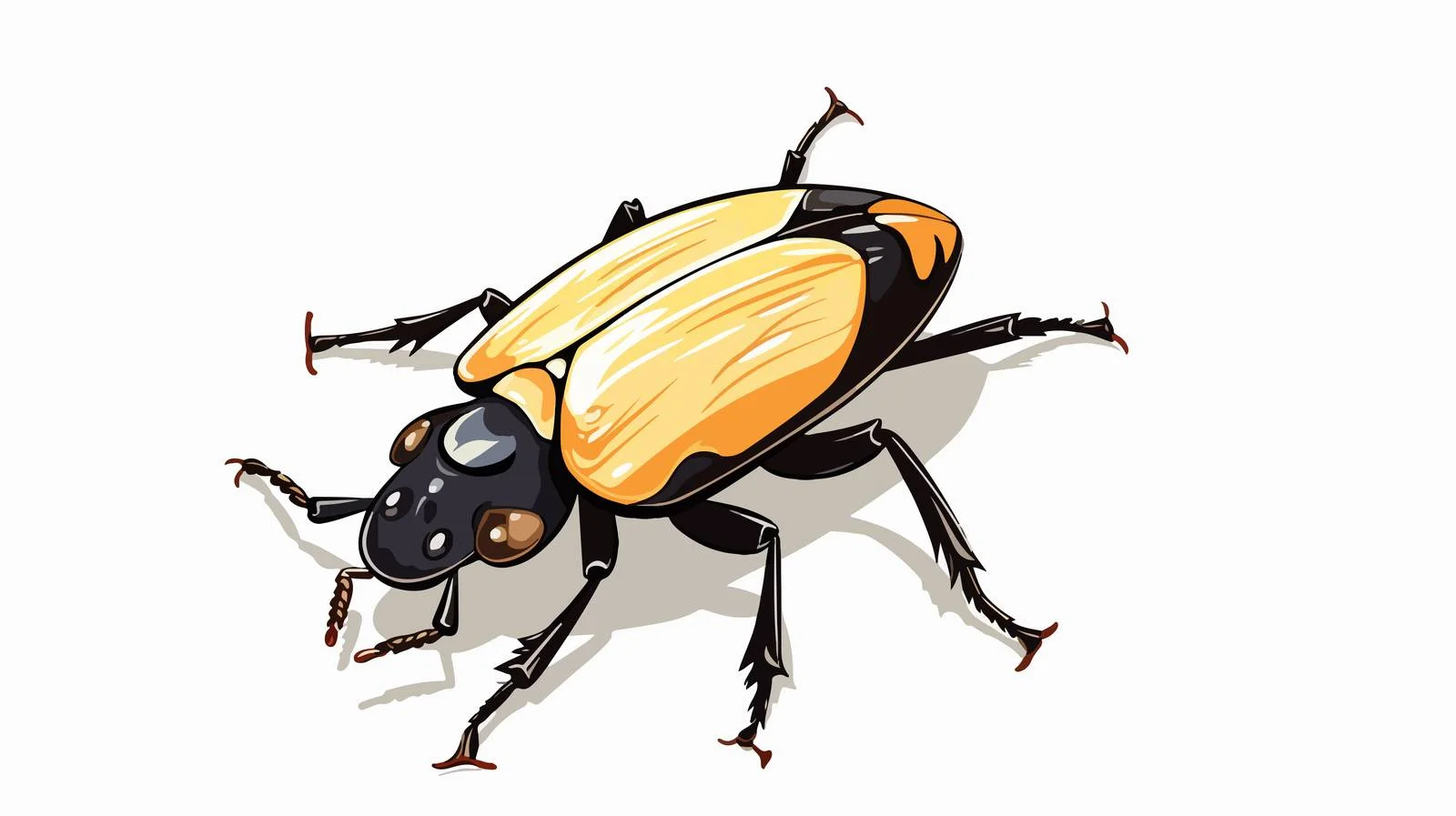 Beetle Sketch — free download from Dotvec