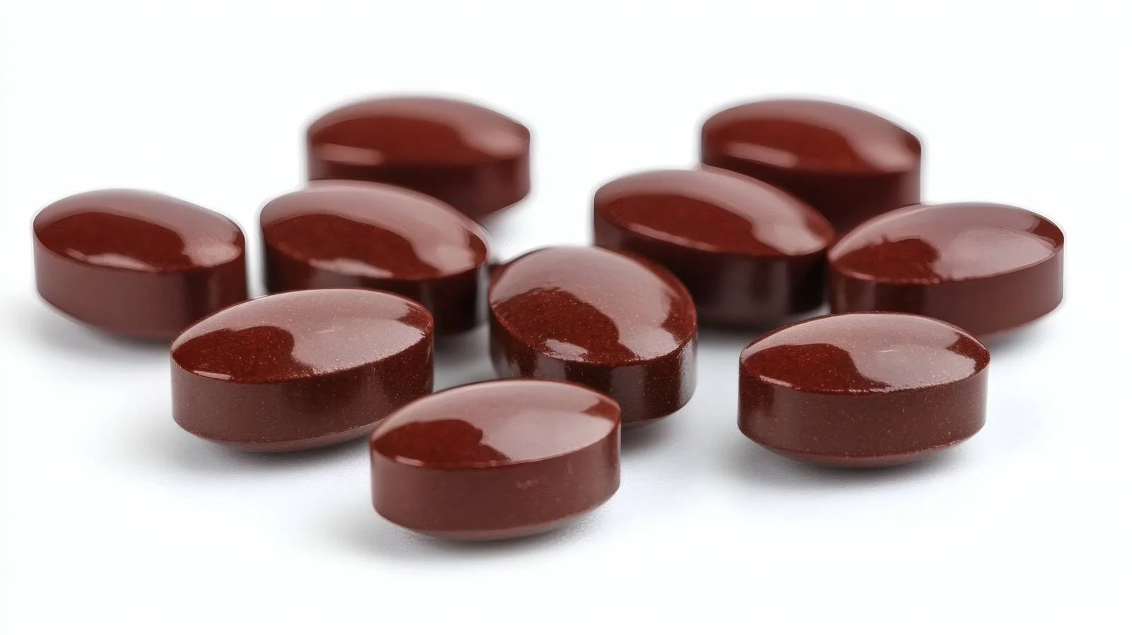 Iron Capsules on White Background — free download from Dotvec