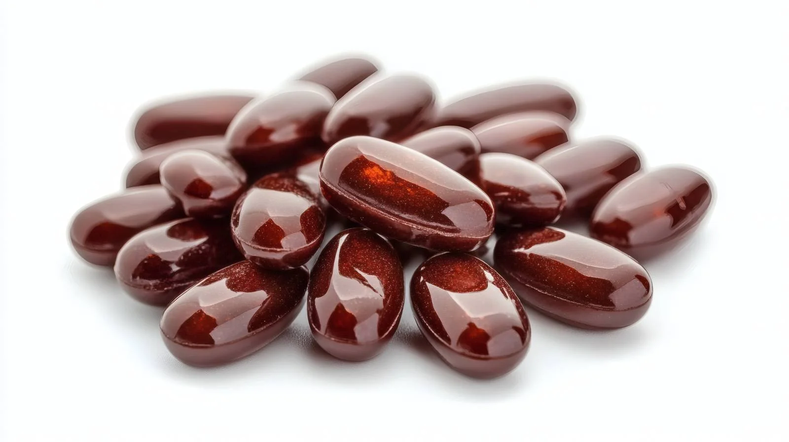 Isolated Iron Supplement Pills on White — free download from Dotvec