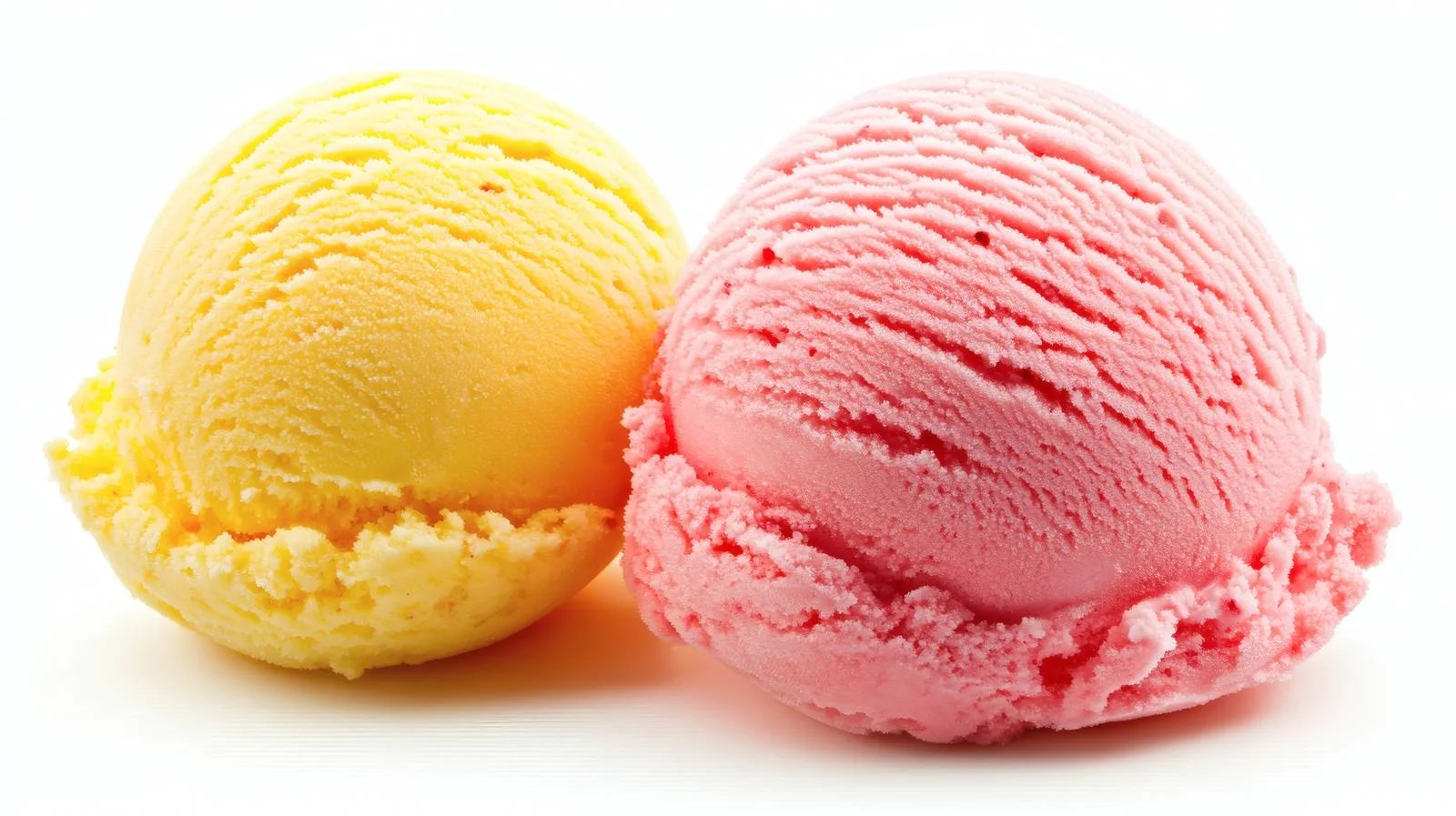 Authentic Italian Gelato on White Background — free download from Dotvec
