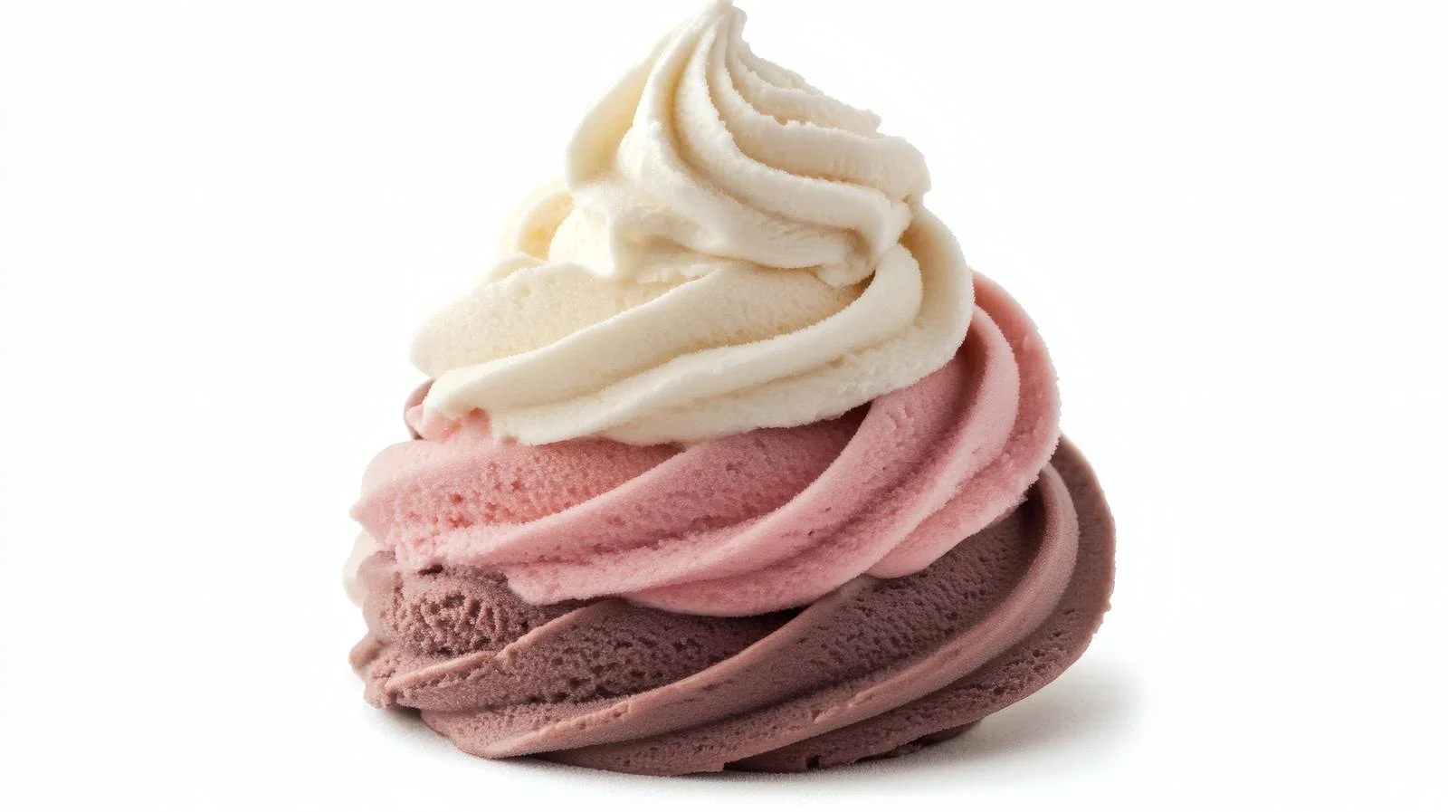 Delicious Italian Gelato on White Background — free download from Dotvec