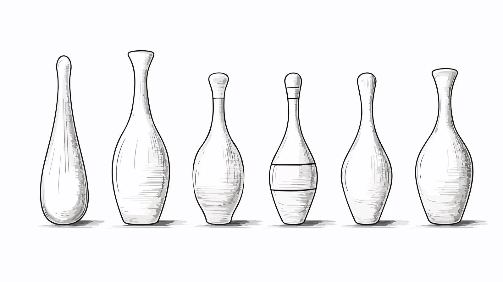Bowling Skittles Stand Row — free download from Dotvec