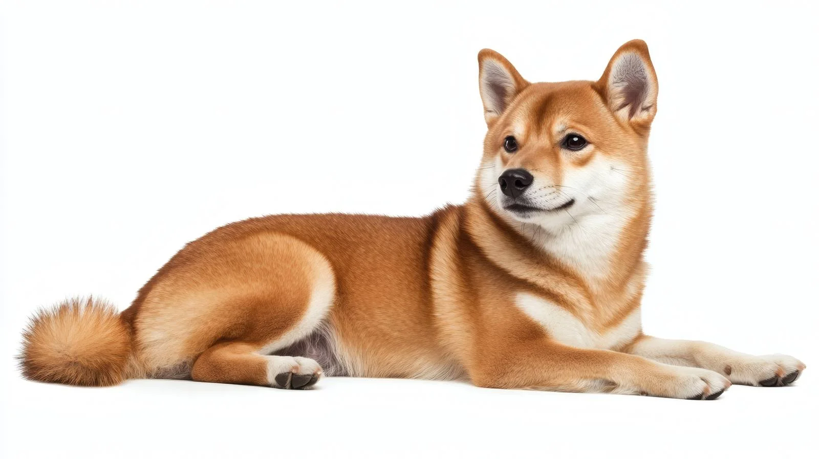 Regal Japanese Shiba Inu Canine Portrait — free download from Dotvec