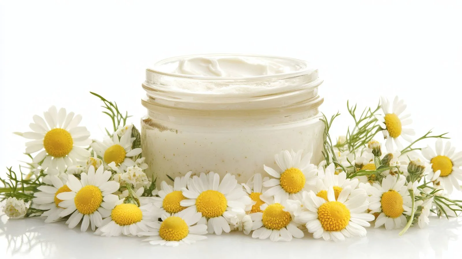 Premium Organic Face Cream with Chamomile — free download from Dotvec