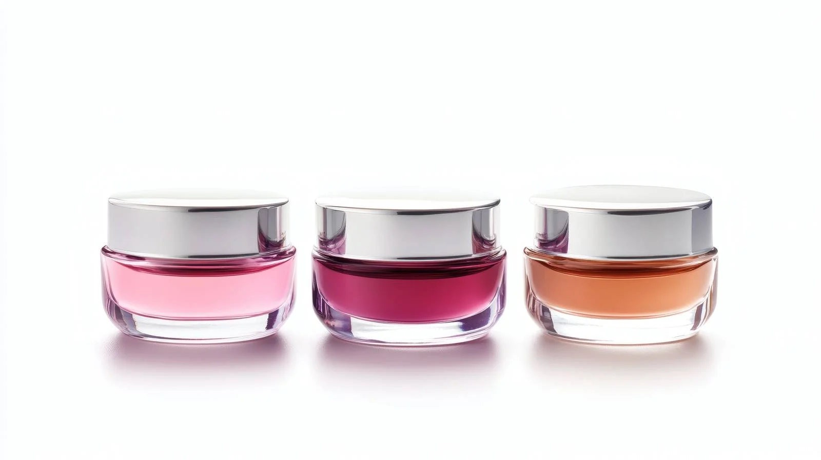 Luxurious Cosmetic Cream Jars on White Background — free download from Dotvec