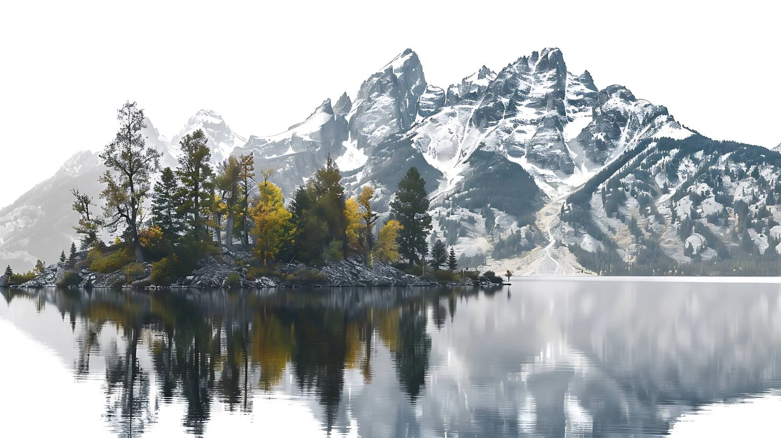 Tranquil Jenny Lake Grand Teton National Park — free download from Dotvec