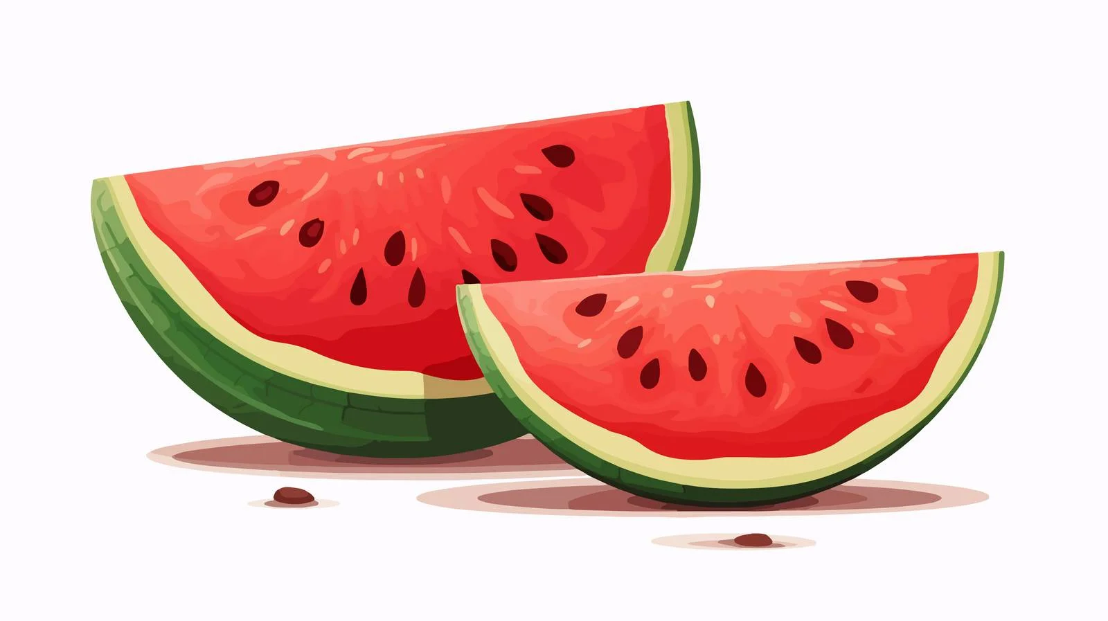 Vibrant Watermelon Vector Illustration — free download from Dotvec