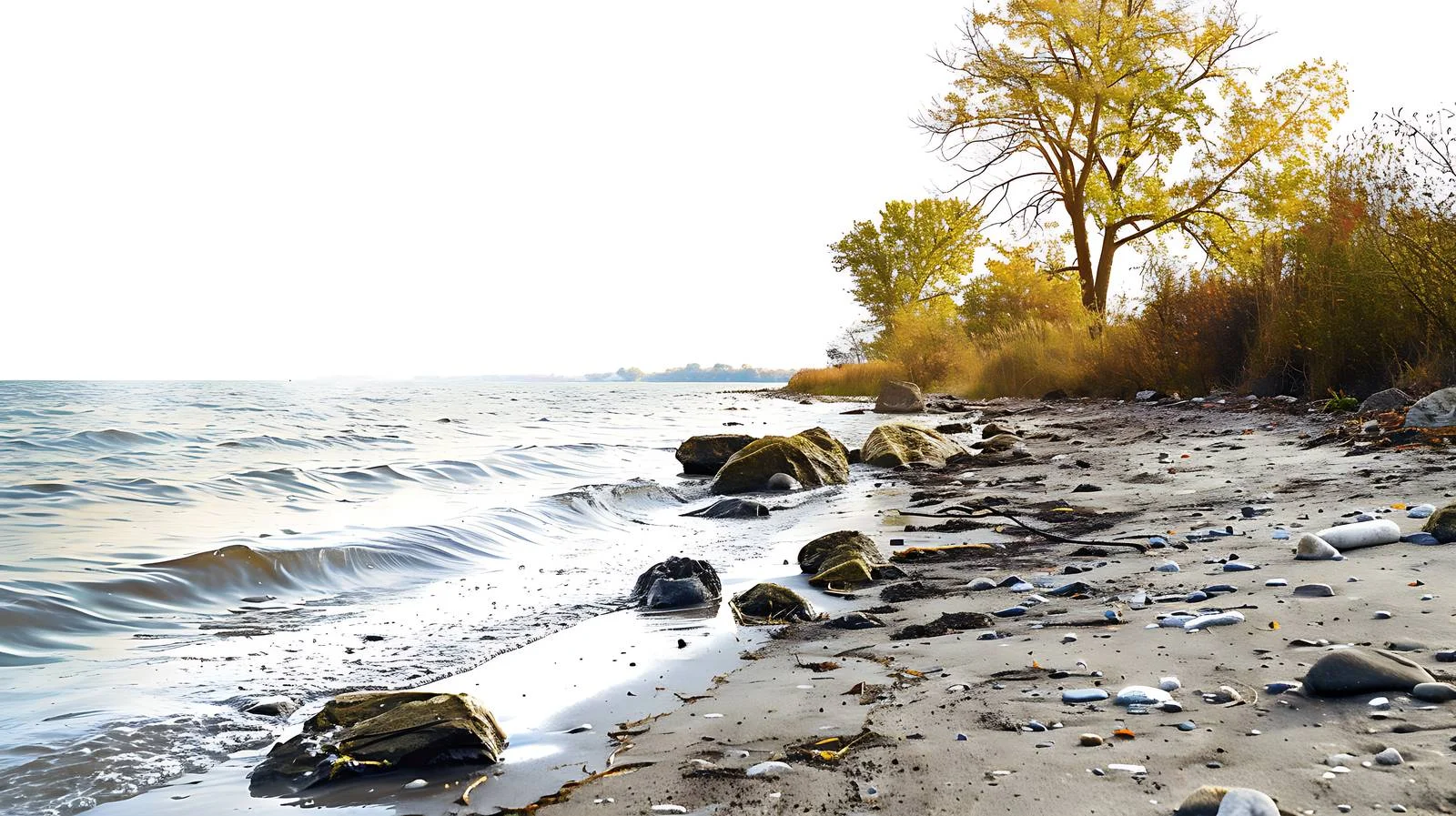 Tranquil Lake Erie Port in Port Clinton — free download from Dotvec