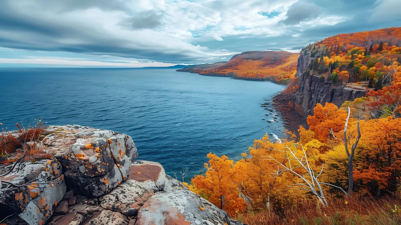 Tranquil Lake Superior View from Palisade — free download from Dotvec