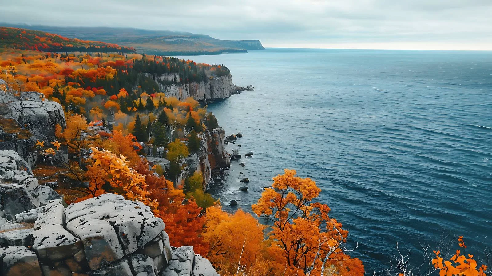 Majestic Lake Superior View from Palisade Head — free download from Dotvec