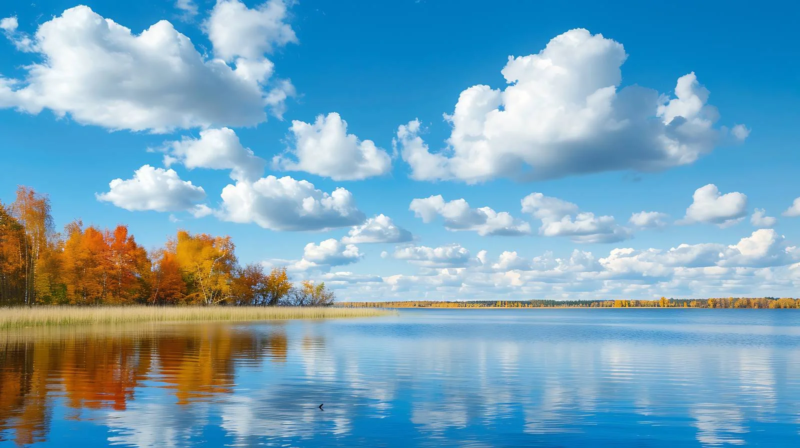 Tranquil Lake in Northern Minnesota Skies — free download from Dotvec