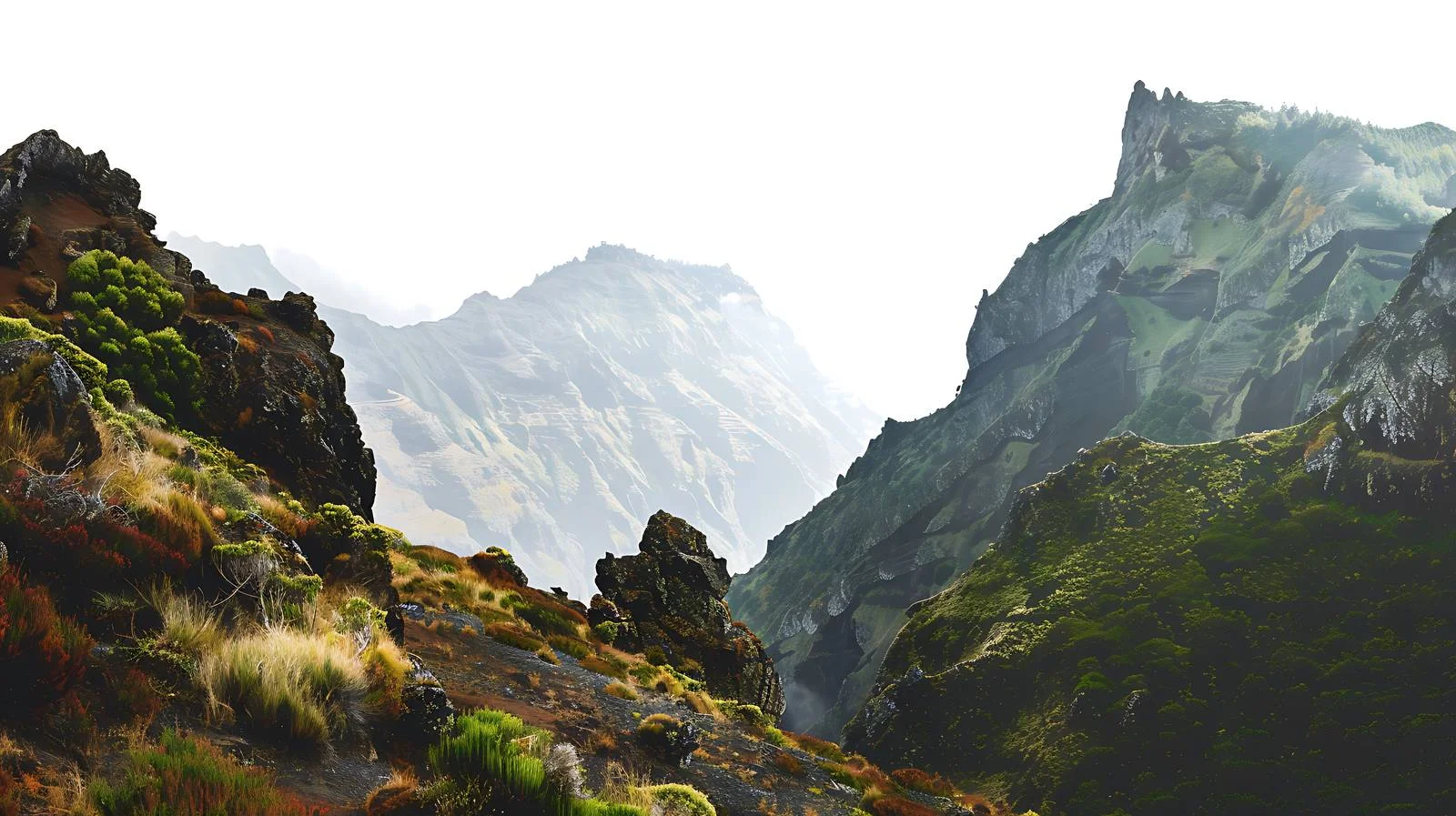 Idyllic Madeira Island Scenery View — free download from Dotvec