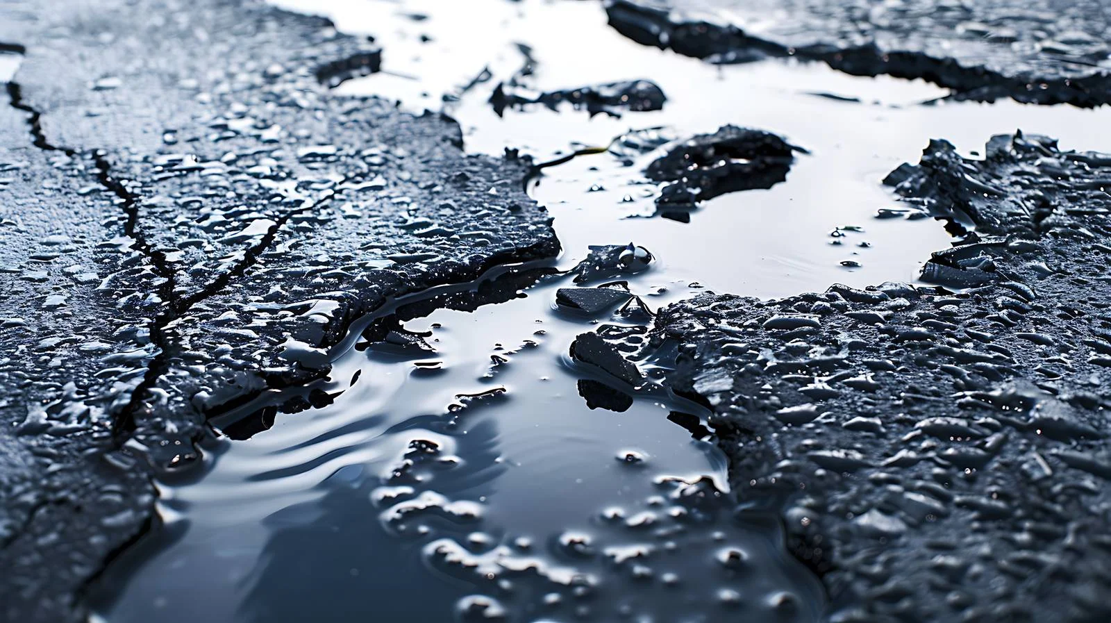 Vehicle Fluid Leaks on Street Surface — free download from Dotvec