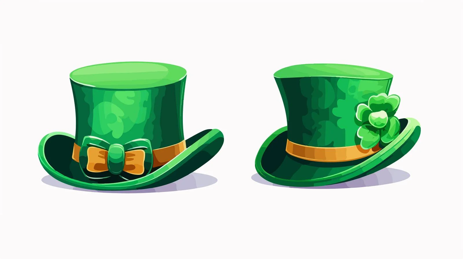 St. Patrick's Day Leprechaun Hat Celebration — free download from Dotvec