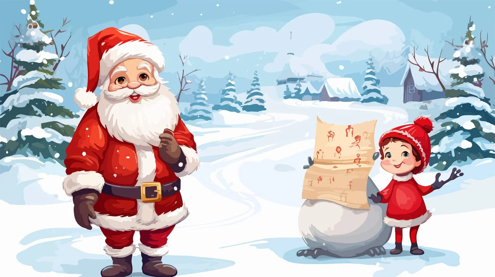 Letter to Santa Tradition — free download from Dotvec