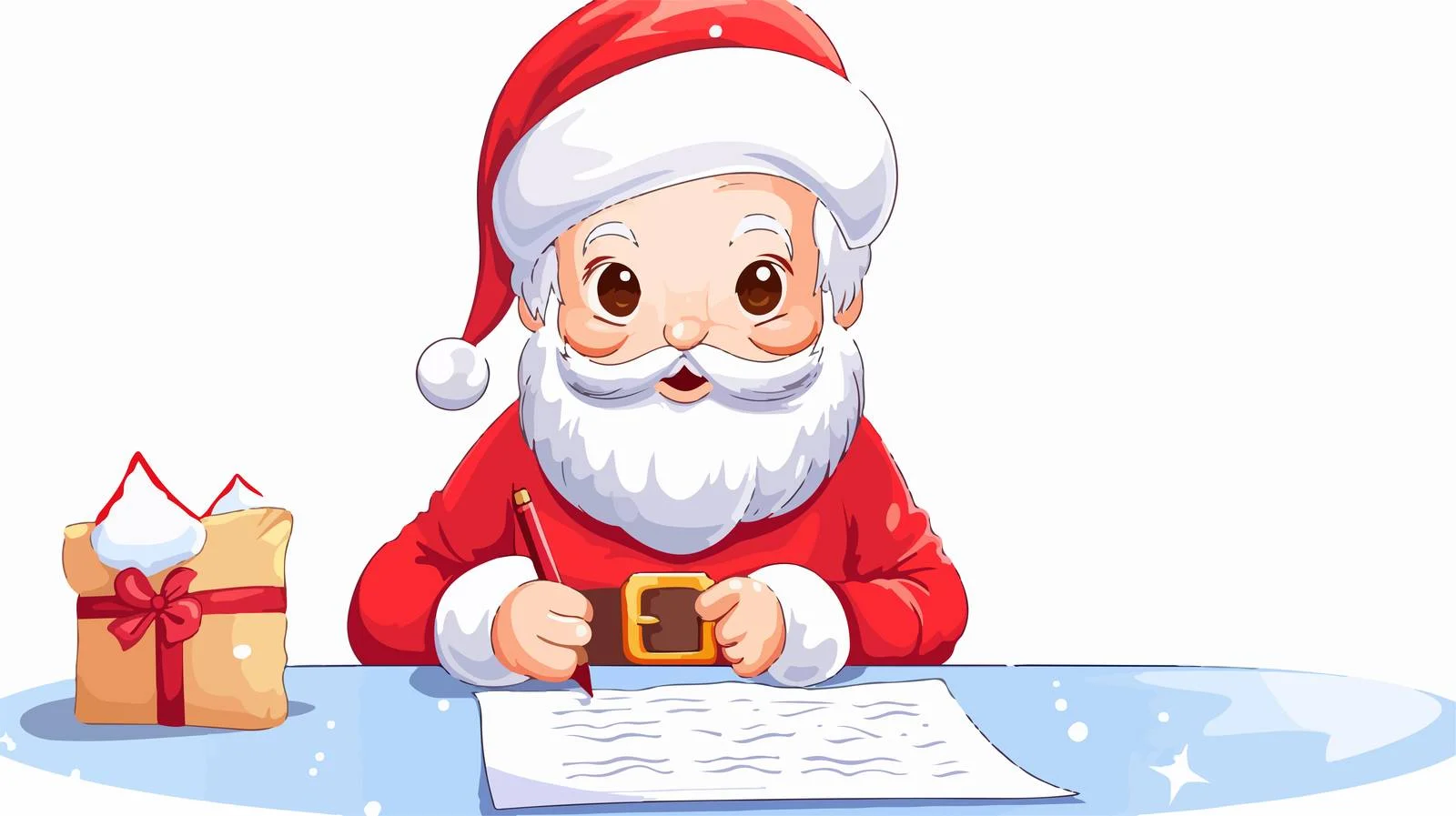 Children's Letter to Santa — free download from Dotvec