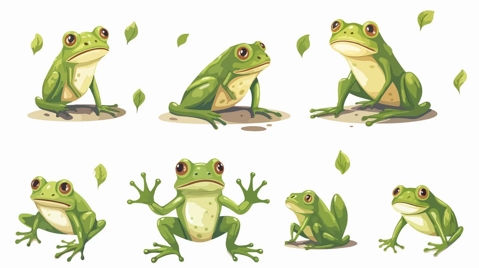 Frog Life Cycle Illustration — free download from Dotvec