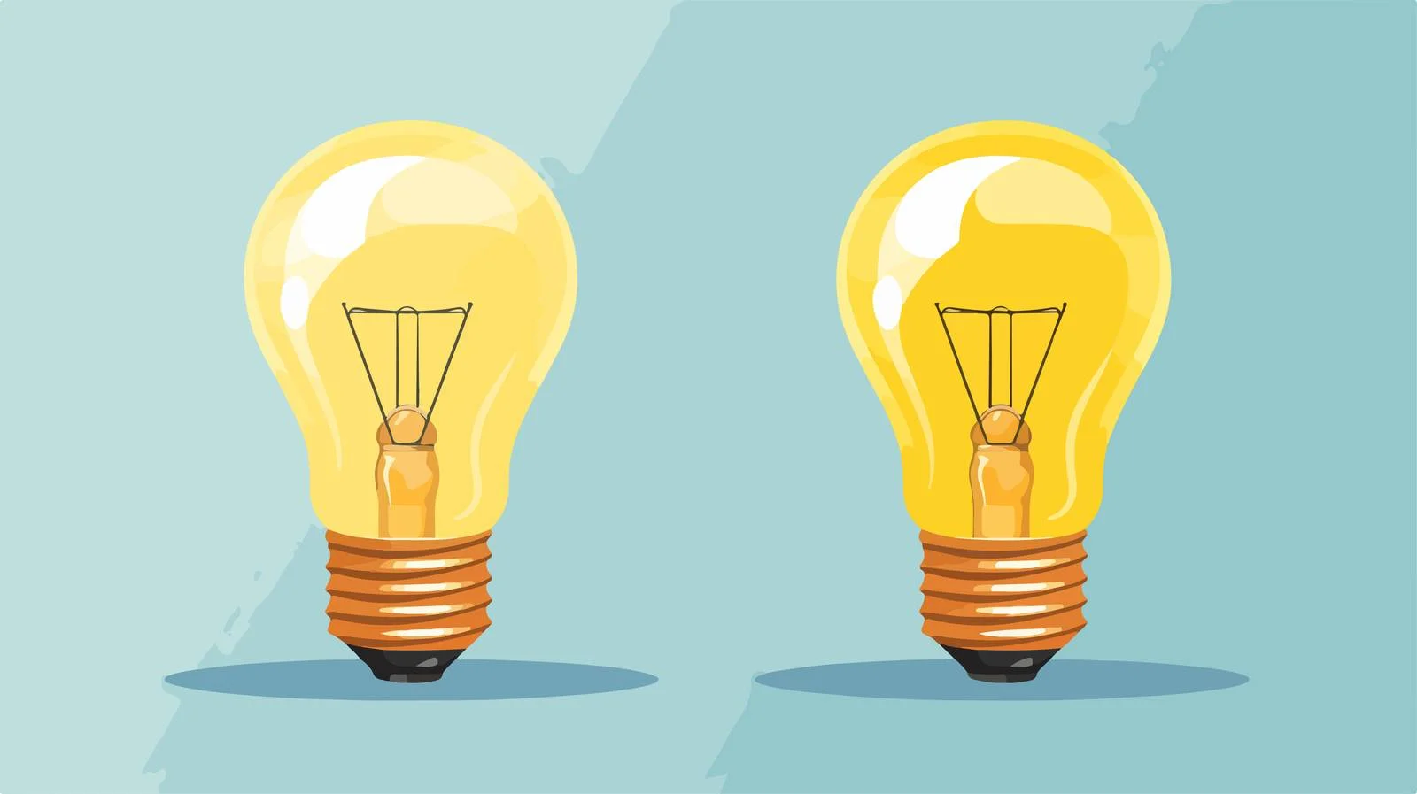 Creative Light Bulb Vector Graphic — free download from Dotvec