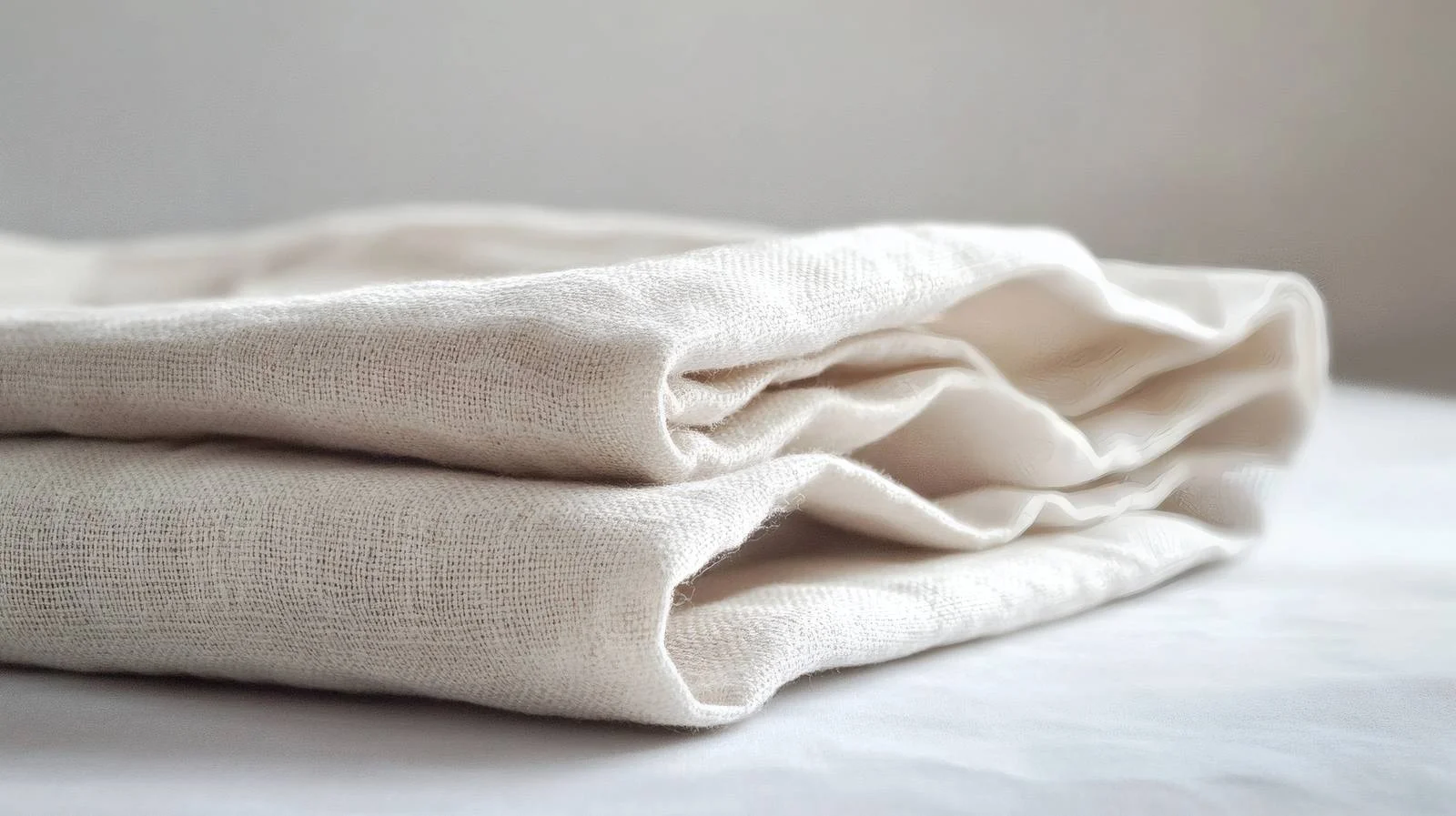 Elegant White Linen Napkin on Isolated Background — free download from Dotvec