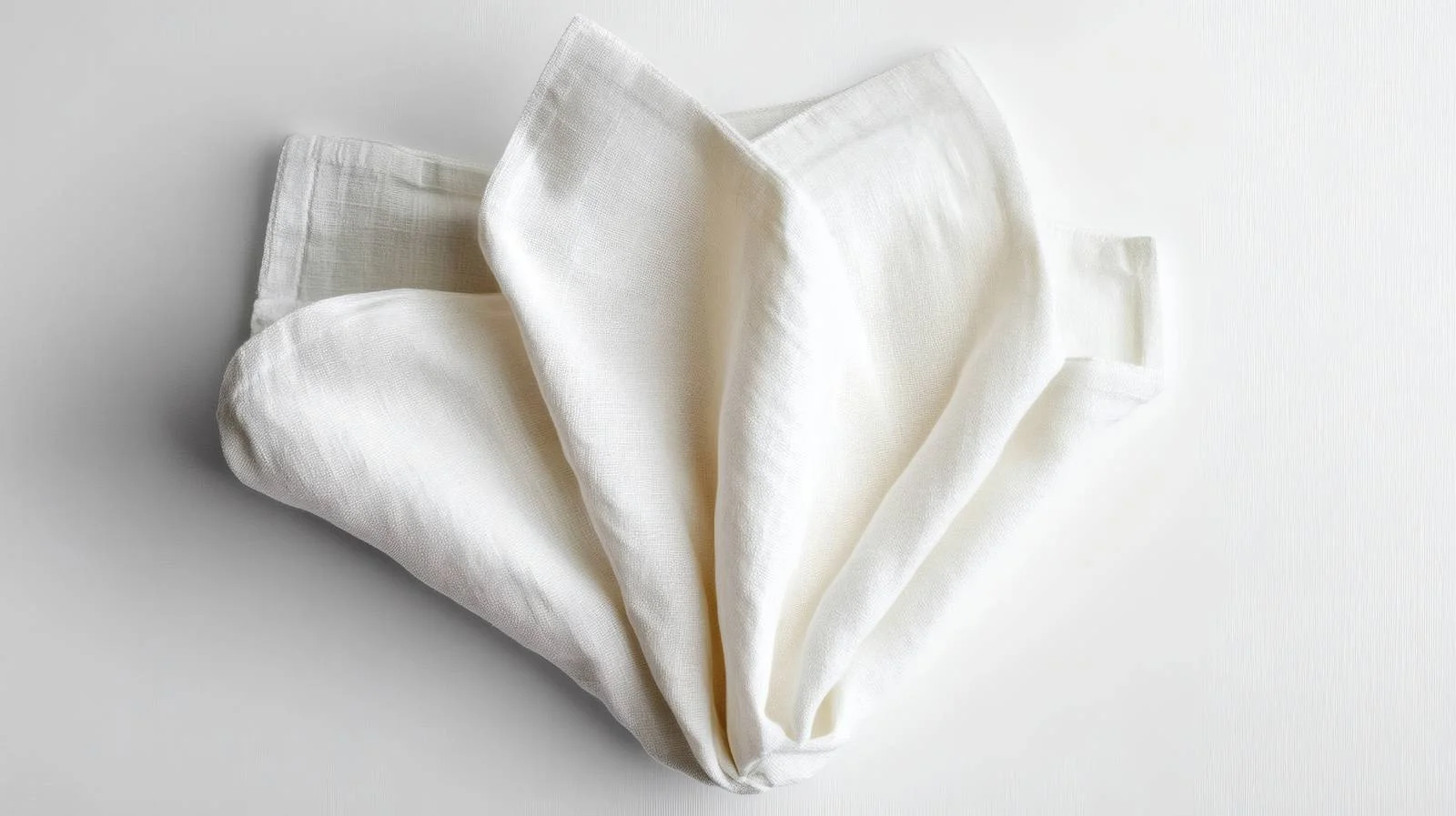 Elegant Linen Napkin Set on White — free download from Dotvec