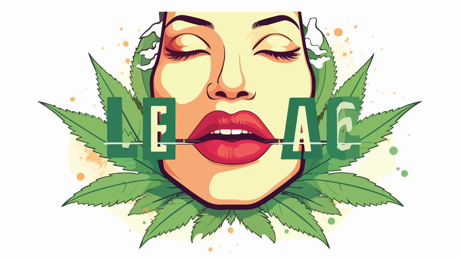 Advocacy for Legalization with Cigarette Art — free download from Dotvec