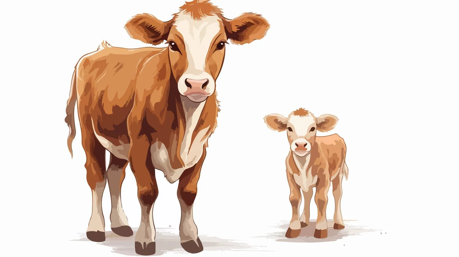 Hand-Drawn Calf Sketch Vector Illustration — free download from Dotvec