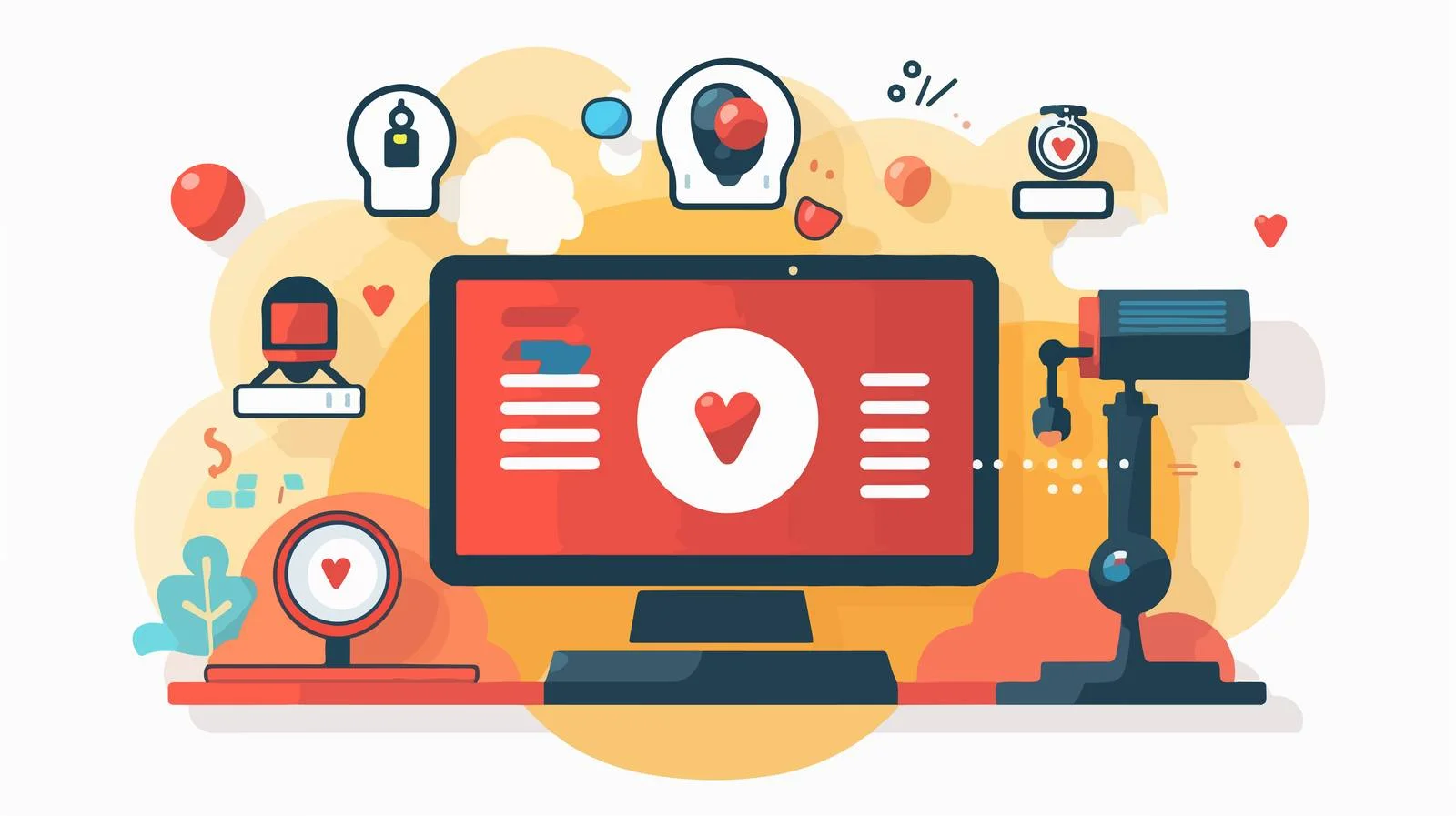 Online Broadcast Icon — free download from Dotvec