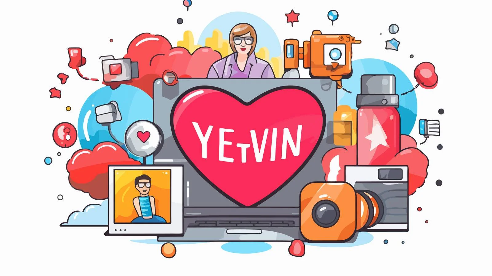 Online Broadcast Icon Set Images — free download from Dotvec