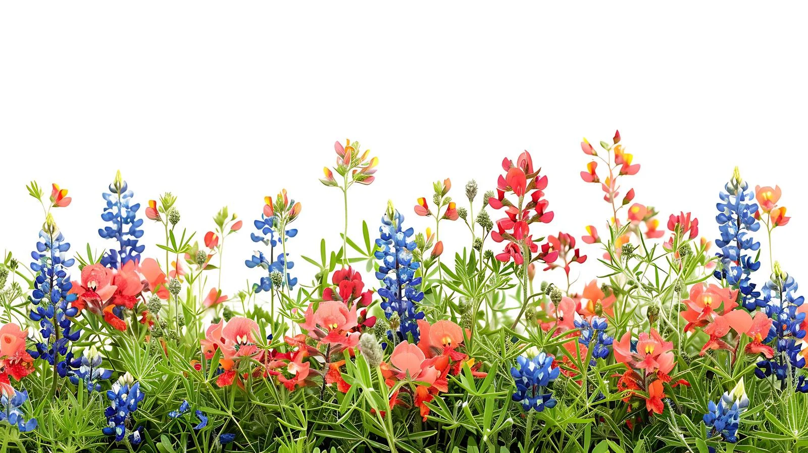Vibrant Wildflowers in Low Angle View — free download from Dotvec