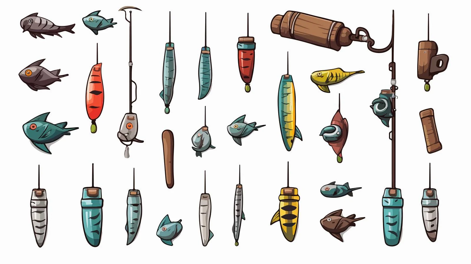 Fishing Lure for Rods — free download from Dotvec