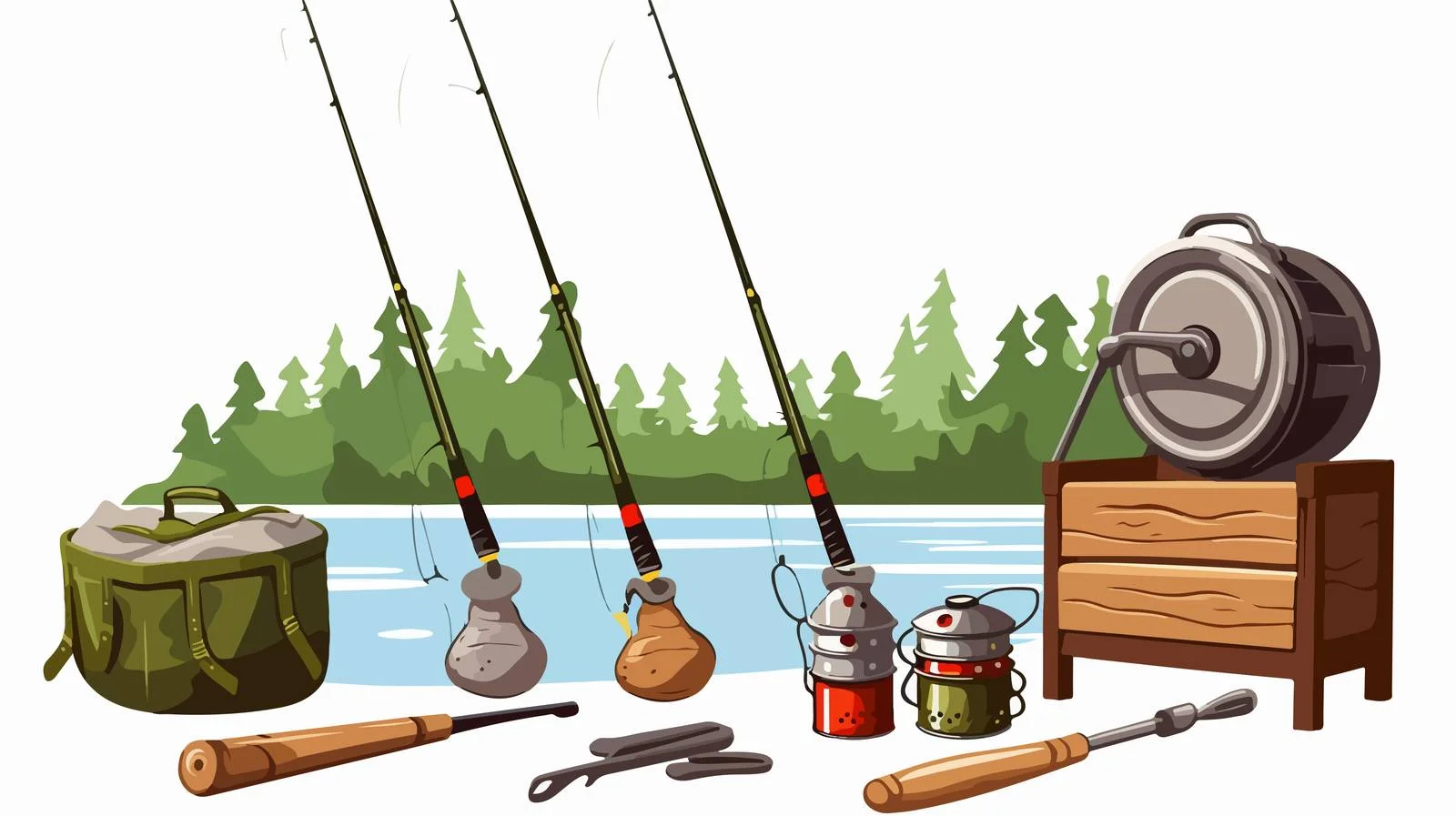 Fishing Rod Lure Equipment Leisure Image — free download from Dotvec
