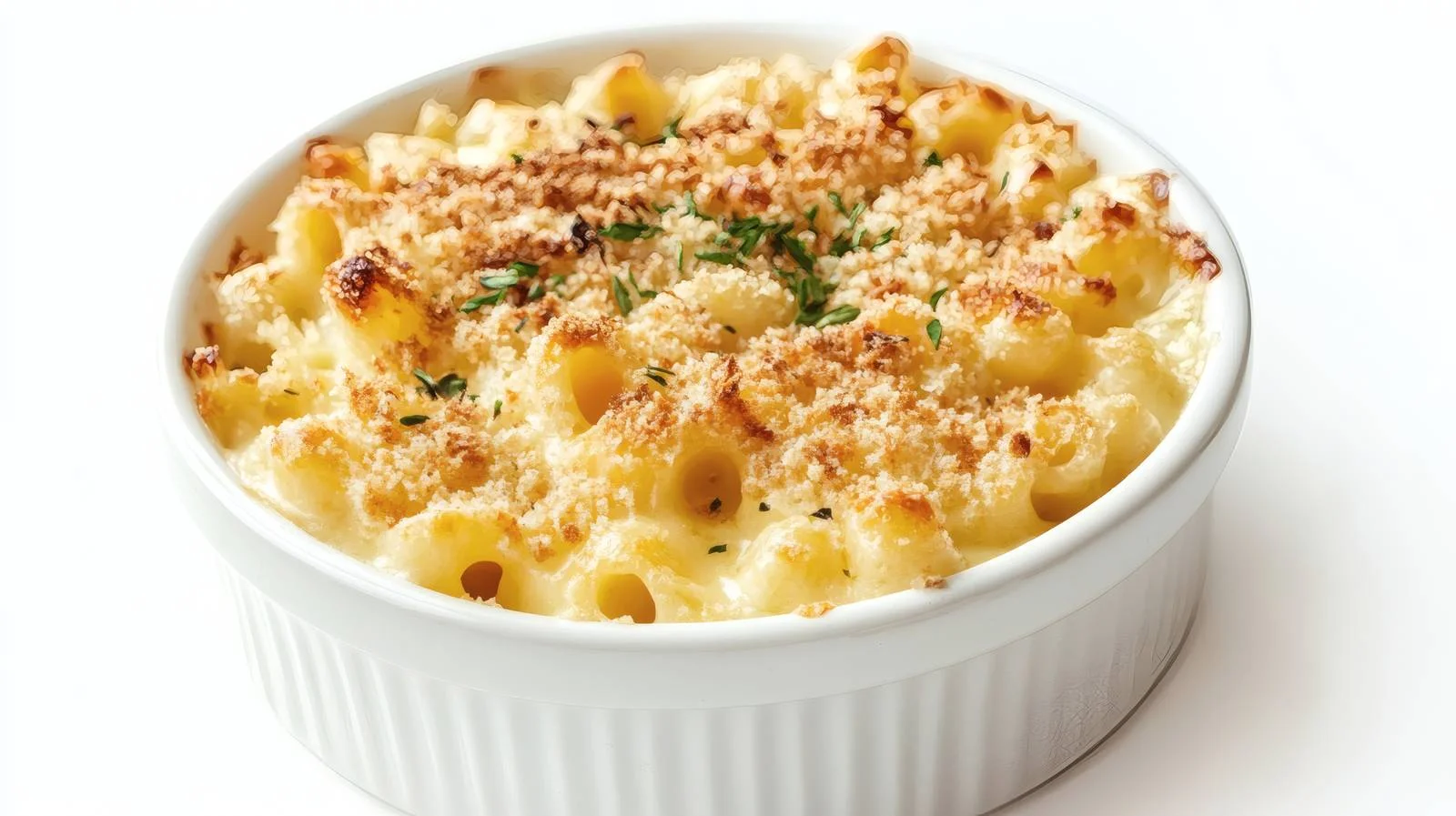 Creamy Mac and Cheese on White Background — free download from Dotvec