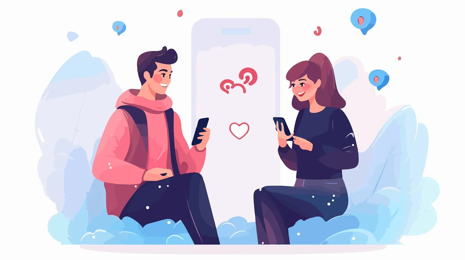 Mobile Chat Messages Exchange — free download from Dotvec