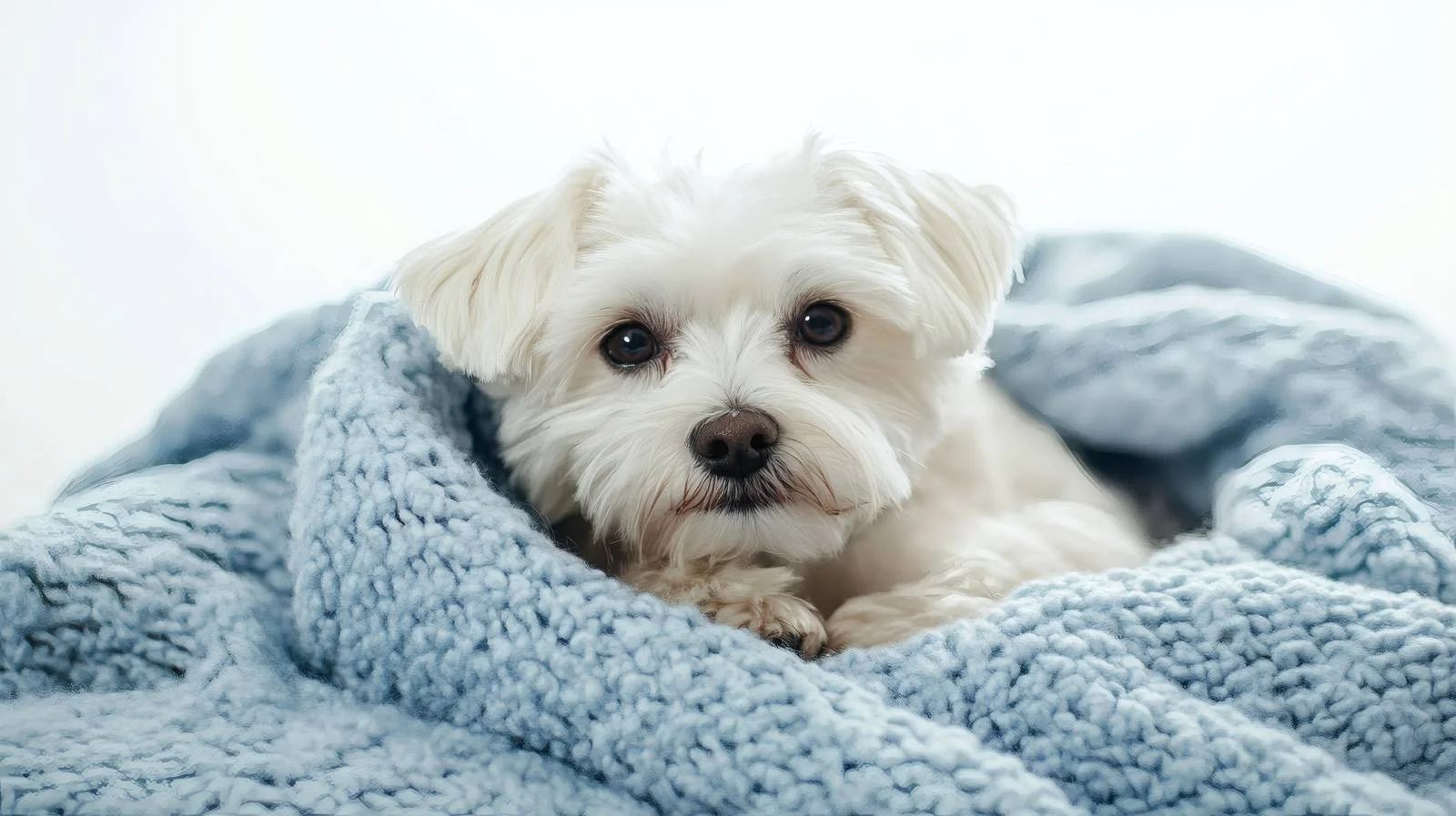 Maltese Canine in Serene Room Setting — free download from Dotvec