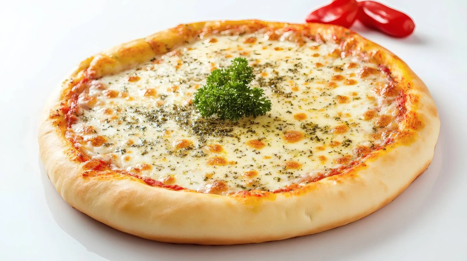 Cheese Arabic Pizza on White Background — free download from Dotvec