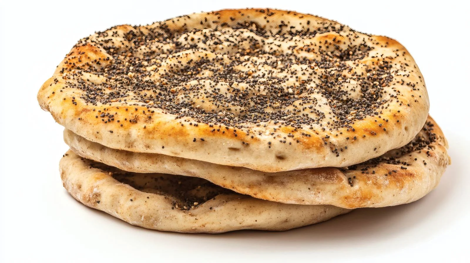 Authentic Zaatar Manakeesh on White Background — free download from Dotvec