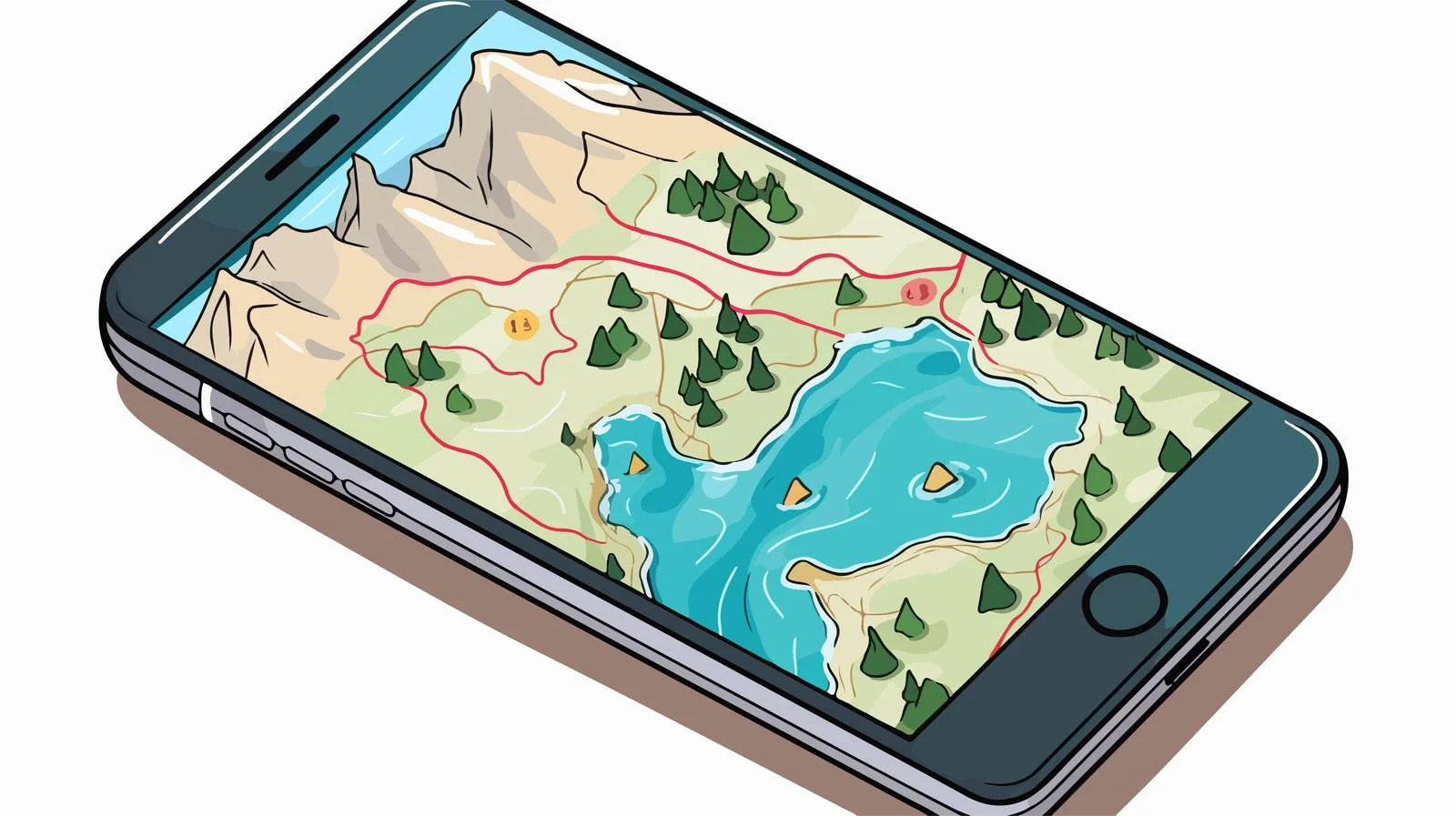 Mobile Navigation Map Transmission — free download from Dotvec